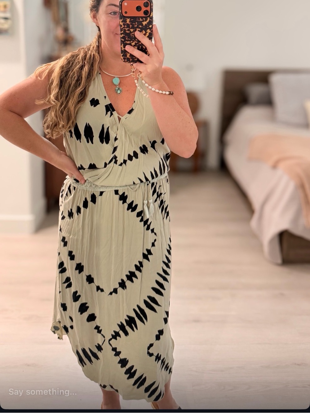 Khush tribal print dress